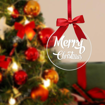 50 Pieces Clear Acrylic Circle Keychains Tags 2.5"/63.5 mmx1.5 mm Thicker Acrylic Discs with Holes,for Hanging Keychain and DIY Craft Painting Projects