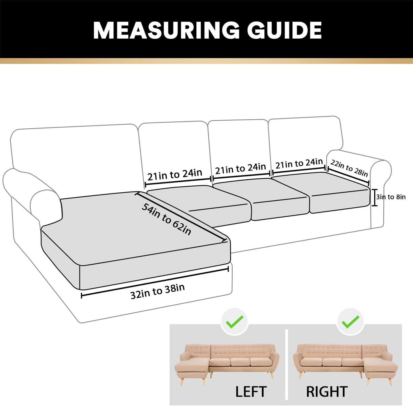 PrinceDeco Sectional Couch Covers 4 Pieces Couch Covers for Sectional Sofa Velvet Separate Sectional Couch Covers L Shape for Left/Right Chaise Sectional Couch(3 Seater + 1 Chaise,Deep Teal)