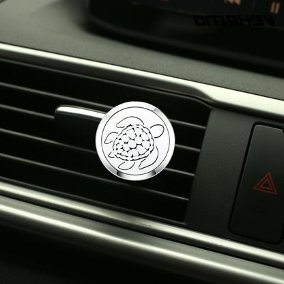 30mm Car Essential Oil Diffuser Vent Clips Car Automotive Air Fresheners Christmas Car Accessories for Women(Sea Turtle)