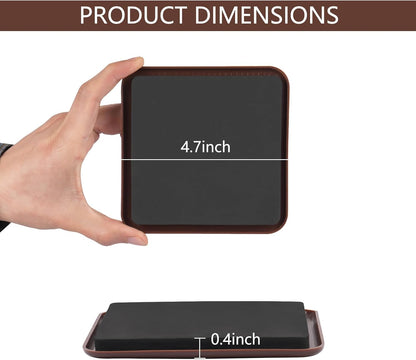 new space 8 Pack Furniture Sliders, 4.7 Inch Sliders for Furniture on Carpet for Sliding Heavy Furniture, Furniture Sliders for Carpeted Floors - Safeguard Carpeted Floors!