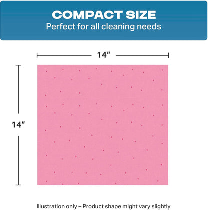 Angel-in-Armor Shop Towels (14”x14”) – 1000 Unit Box of Lint-Free Cotton Shop Towel Cleaning Rags – Durable Shop Rags for Auto, Garage, Industrial, and Commercial Use