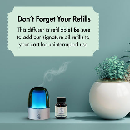 G's Breeze Cucumber Melon Diffuser Oil Refill - Refreshing, Sweet & Juicy Aroma, 48 Hour Long-Lasting Scent, Odor Eliminating Fragrance for Home & Office - 60 ML