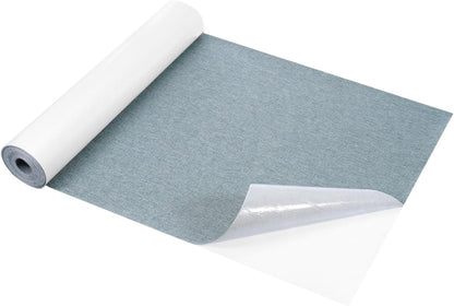 Repair Patches Repair Tape Self-Adhesive DIY Repair Patch Linen Gear Patch for Sofa, Furniture, Chair, Clothing,Tents,17x158 Inch,Deep Blue