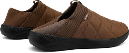 KUBUA Slippers for Men and Womens Indoor House Shoes Plush Slip on Outdoor Garden Loafers