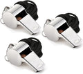 Fya Stainless Steel Whistle with Lanyard, Very Loud Sports Whistle, Perfect for Referees, Coaches, Polices, Emergency, Outdoor Sports,