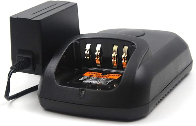 (2-Pack) WPLN4232 Rapid Charger Compatible for Motorola XPR3300 XPR6550 XPR7550 APX4000 XPR6300 XPR6350 XPR6500 XPR6580 XPR7350 XPR7580 XPR3500 XPR7550e XPR7350e XPR3500e DP3400 WPLN4226 PMPN4174