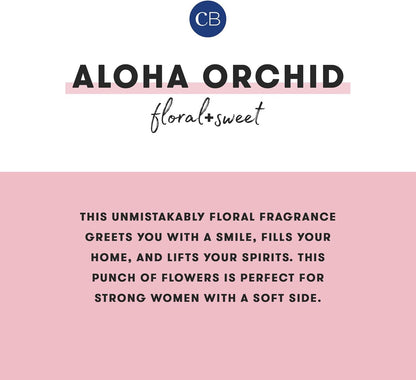 Capri Blue Diffuser Oil Refill - Premium Fragrance Oil - Use with Electric or Ultrasonic Diffusers for Home - Long Lasting Floral Scent (Aloha Orchid, 0.5 fl oz)