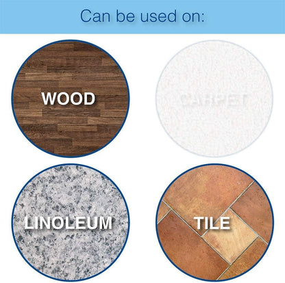 SOFTTOUCH 4799095N Heavy Duty 1 Inch Felt Furniture Pads to Protect Hardwood Floors from Scratches, Black, 48 Count