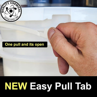 Quality Chemical Sodium Hydroxide (Caustic Soda Beads) - 40 lb Pail (Pack of 1)