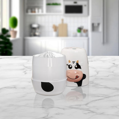 Cow Fridge Baking Soda Deodorizer – Fun Baking Soda Container | Baking Soda for Fridge and Freezer Odor Eliminator - BPA-Free Baking Soda Fridge Deodorizer