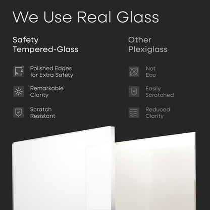 Homeforia 11x22 Newspaper Frame Silver, High End Metal 11 x 22 Picture Frame without Mat, 22x11 Thin Silver Poster Frames for Wall, 11by22 inch Display Photo Frames, Tempered Glass, Wall Kit, Set of 1