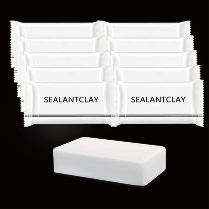 10-Pack Premium Waterproof Wall Repair Sealing Clay Duct Seal Ideal for Wall Hole Repair, Air Conditioning and Drainage Pipes Quick and Easy Solution