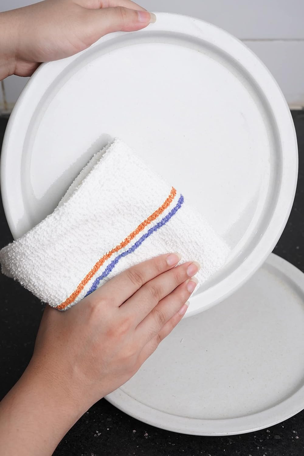 Avalon Towels Terry Bar Mop Towels (Value Pack of 12) Size 16"x19" – Absorbent and Durable, Multipurpose Cleaning Rags, Cotton Cleaning Cloths, Terry Cloth Rags, Reusable Shop Rag