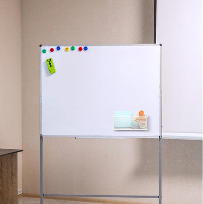 EASEPRES Magnetic Pencil Holder Set of 6 - Wire Mesh Storage Baskets Organizer with Strong Magnets - Perfect for Whiteboard, Refrigerator and Locker Accessories, White