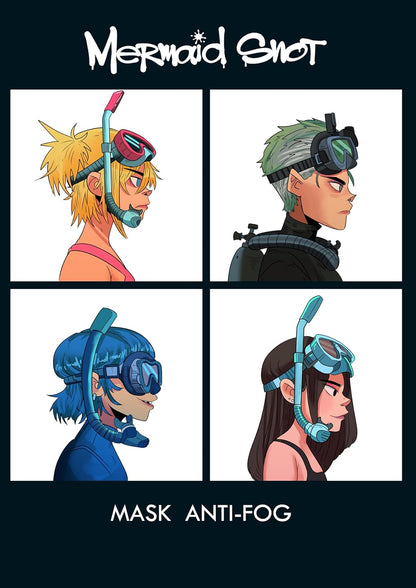 Neutripure Mermaid Snot Anti Fog Mask Defogging Gel for Scuba Diving and Snorking - Lani