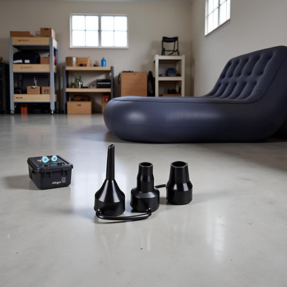 3 Sizes Black Air Pump Replacement Nozzles, Inflatable Pump Nozzles Head, Plastic Pump,Air Pump Inflator Adaptor Accessory for Partial Air Bed,Air Mattress Air Mattresses and Accessories