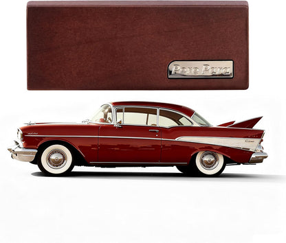 4 Refreshing Scent Bags Wood Car Air Freshener Vent Clip (Darkwood, Sun-Kissed)- Natural Scent Diffuser for Car, Truck & SUV Premium Essential Oil Starter Kit Gift for Men & Women