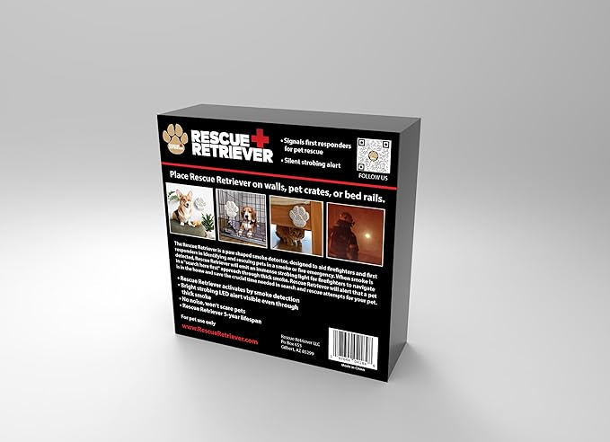 Rescue Retriever Triple-Pack pet Smoke Detector