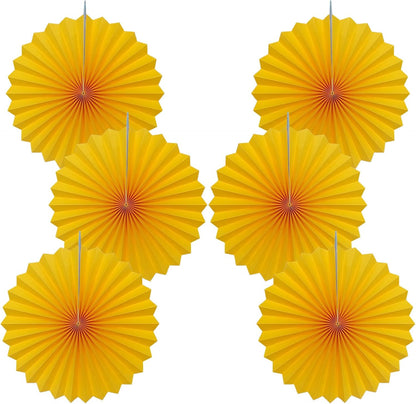 Morange Party Decorations,,Halloween Decor Events Accessories，Orange Birthday Decorations,Sunset Party Decorations,Party Fans 30 Color DIY Set (Morange)