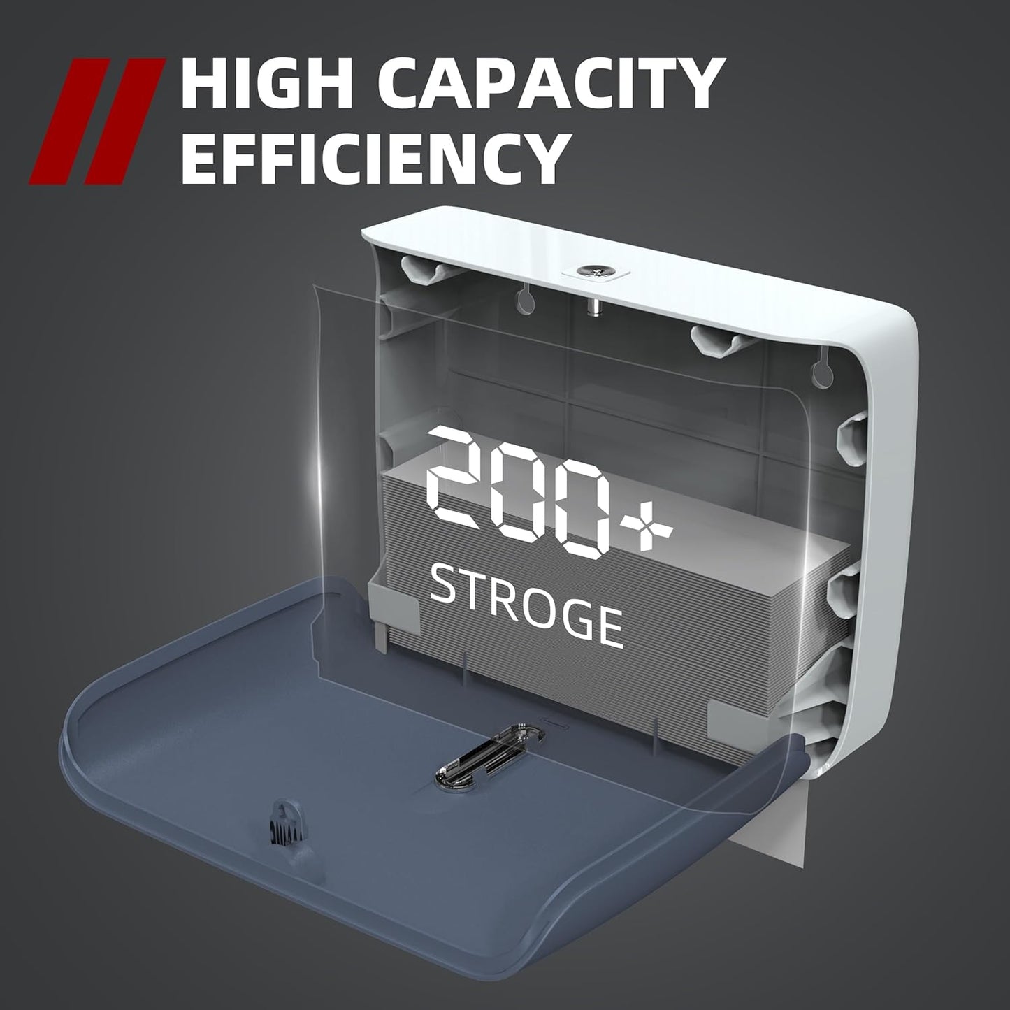 Commercial Paper Towel Dispenser Wall Mount Blue Pack of 2 Fits Multifold Paper Towels for Bathroom Kitchen Home Use