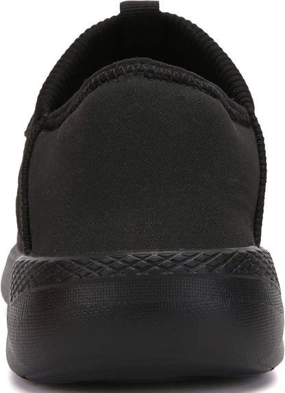 KUBUA Slippers for Men and Womens Indoor House Shoes Plush Slip on Outdoor Garden Loafers