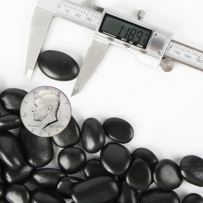 45lb Black Pebbles for Plants,Potting,Succulents Aquarium Fish Tank Vases Decorative Garden Polished Gravel Rocks Stones