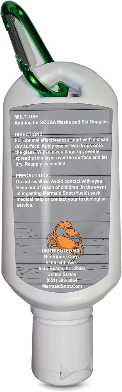 Neutripure Mermaid Snot Anti Fog Gel for Scuba Diving - Guen