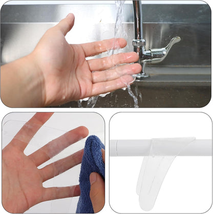 24 PCS Carpet Tape,Carpet Edge Anti - Curling Fixer, Non-Slip Carpet Pad Suitable for Tiles and Hardwood Floors