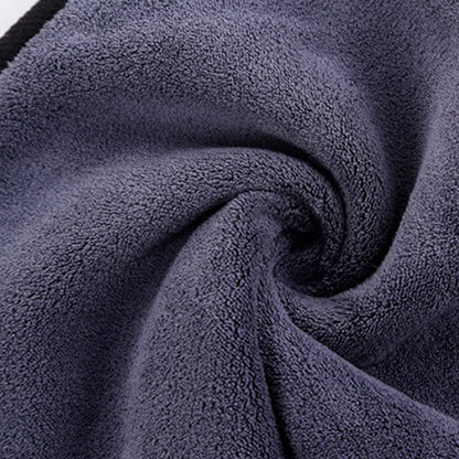 Large Microfiber Drying Towel for Car, Great Thick Soft Plush Towels, 36 x 24inches 800GSM Thickness, Quality, Washable, Absorbency No Scratch Lint Free Drying Towel (36 x 24inches,Grey-Green,1pack)