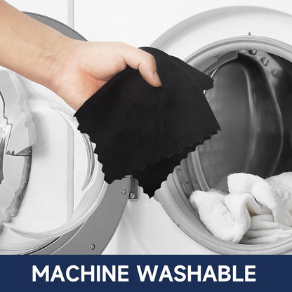 20Pack Microfiber Cleaning Cloth in Bag,Multi-Purpose Reusable Cleaning Wipes Rags,Lint Free,Scratch & Streak-Free Cloth for Car,Small Microfiber Towels for House Wash,12" x 12" (LightGrey)