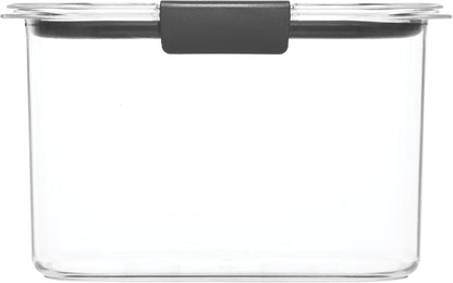Rubbermaid Brilliance Pantry Airtight Food Storage Container, BPA-Free 7.8 Cup, Ideal for Brown Sugar - Efficient, Leak-Proof and Dishwasher-safe