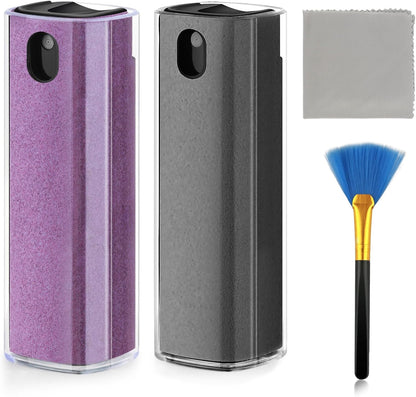 Fingerprint Proof Screen Cleaner,3 in 1Touchscreen Mist Cleaner Spray Wipe Cleaner,Safe for All Phones, Computer, Laptop, Tablet and Car Screen