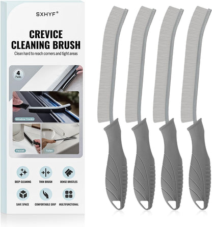 SXhyf Cleaning Brush - Hard Bristle Crevice Cleaning Brush, Multifunctional Gap Scrub Brush, Kitchen Essentials, Bathroom Cleaner Tools for Household Use, Home, Window, Toilet, Stove