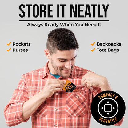 Care Touch Anti-Fog Wipes for Glasses - 100 Individually Wrapped Lenses Wipes