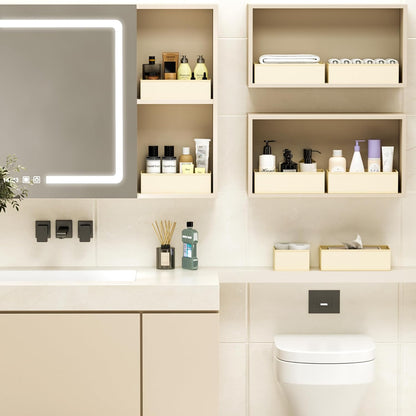 DIMJ Drawer Organizer Clothes - 16 Pack Baby Dresser Organizer for Nursery, Foldable Drawer Organizer Bins for Closet Bedroom Organization, Fabric Clothes Storage Dividers for Underwears, Socks, Bras