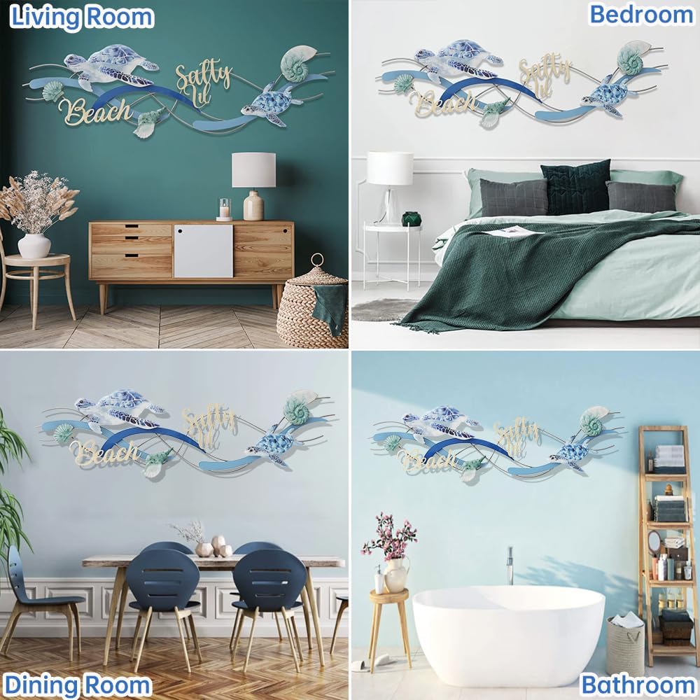 Metal Geometric Round Wall Art Abstract Metal Wall Decor for Living Room, 3d Modern Orange Circle Large Wall Art Circular Wall Decor Hanging Wall Sculptures Artwork for Outdoor Bedroom (Turtle)