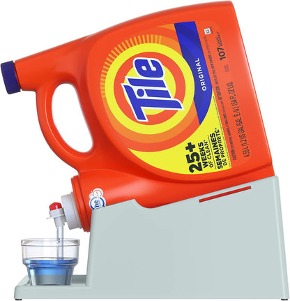 Skywin No-Spill Liquid Laundry Detergent Holder Organizer and Drip Tray for Laundry Room Organization with Laundry Soap Catcher Tray (No Strap, Blue)