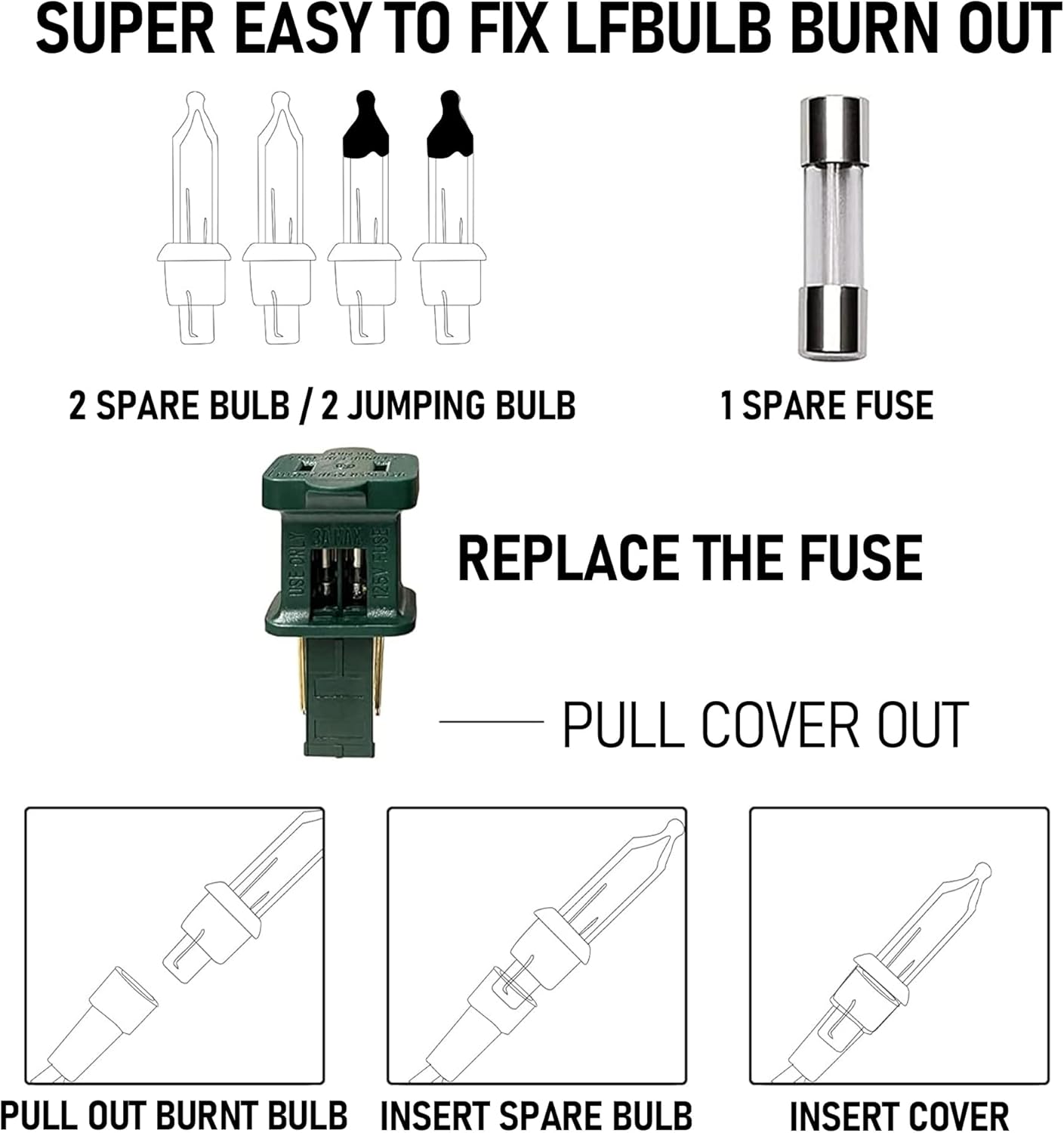 Dazzle Bright Christmas Lights, 40FT 200 Count Incandescent Waterproof Mini String Lights Plug in, Connectable Christmas Decorations for Outdoor Home Party Garden Yard