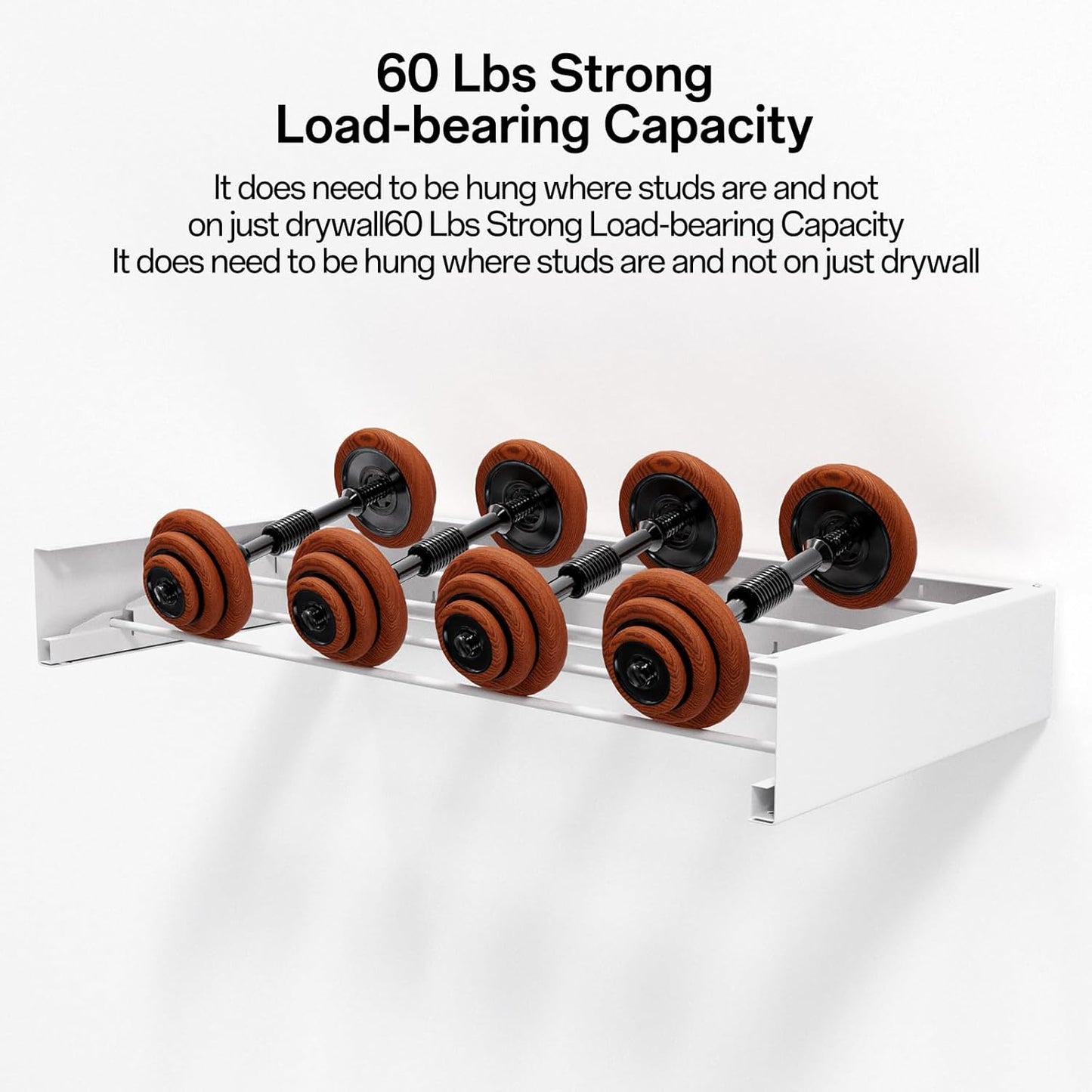 Wall Mounted Drying Rack for Laundry 31.5'', Folding Drying Rack Clothing Wall Mount with 5 Rods, Space Saving for Indoor Outdoor Bathroom Balcony (White 31.5")