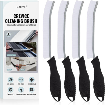 SXhyf Cleaning Brush - Hard Bristle Crevice Cleaning Brush, Multifunctional Gap Scrub Brush, Kitchen Essentials, Bathroom Cleaner Tools for Household Use, Home, Window, Toilet, Stove