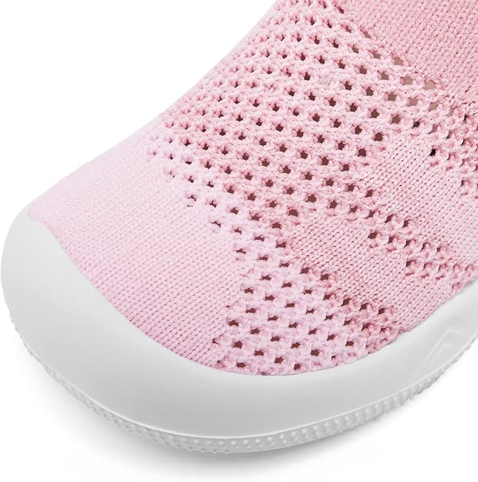 Eashi Baby Boy Girl Non-Skid Indoor Infant Walking Shoes Breathable Warm Elastic Sock Shoes with Memory Sole Protect Toes Outdoor Sneakers