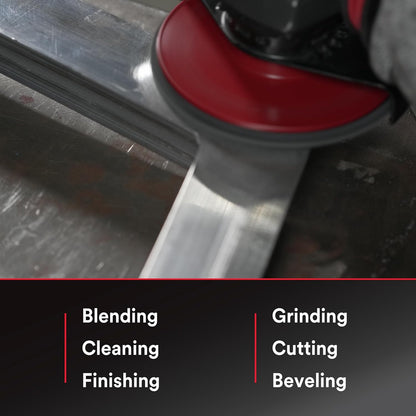 3M Electric Angle Grinder, 11129, VS, 4.5-5 in Paddle Switch, 13-Amp, 120V, for Cutting, Grinding, Polishing and Rust Removal,1 EA