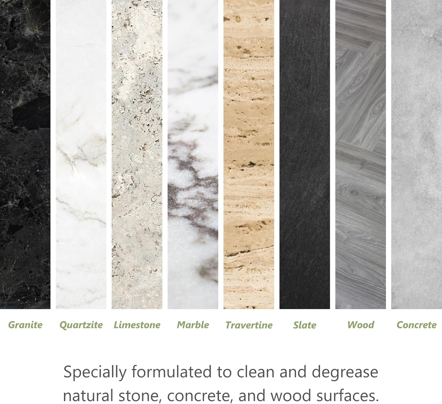 MORE Alkaline Heavy Duty Cleaner & Degreaser for Cleaning, Oil Removing and Restoring Natural Stone, Tile, Grout, Concrete, Kitchen Appliances, Stovetops and Grills - Quart - 32 oz