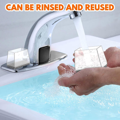 Rectangle Chair Leg Protectors for Hardwood Floors,16 PCS Silicone Covers to Protect Wood Tile Floors Felt Pads Furniture Leg Caps Reduce Noise. Easy to Move.(Clear,0.75 x 1.5 Inch,Rectangle)