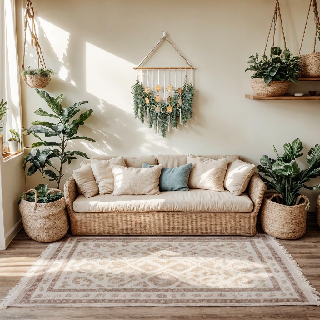 Artificial Eucalyptus Wall Decor Fake Greenery Leaves Stems Home Decor Wall Hanging Plants Boho Rustic Farmhouse Decor for Bedroom Kitchen Dining Room Livingroom Bathroom Livingroom (Small)