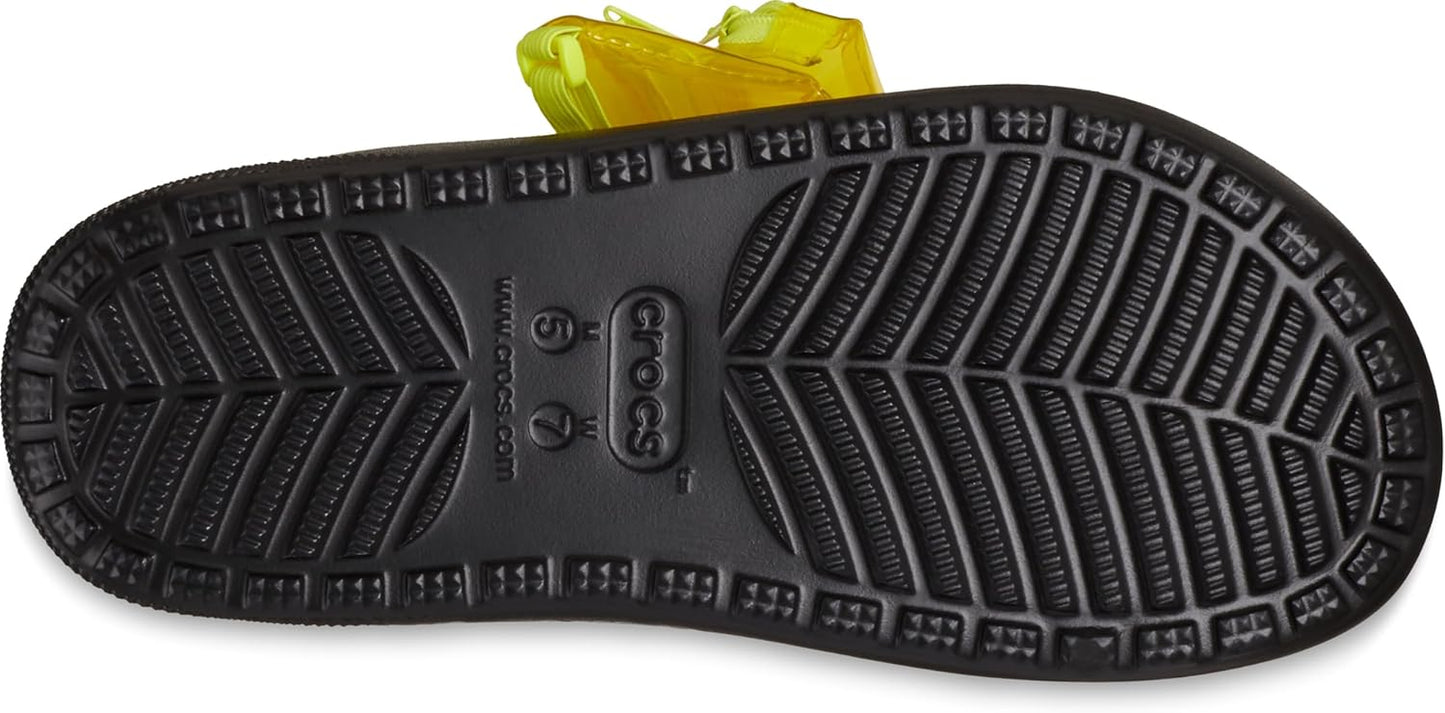 Crocs Unisex Adult Classic Cozzzy Towel Sandals, Fuzzy Slippers and Slides