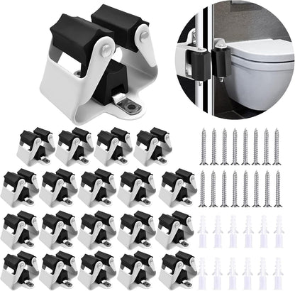 3-H Broom Hanger,Mop Holder Wall Mount 20 Pack, Broom Holder Wall Mount for Hanging and Organizing Shovel,Rake,Brush,Yard Tools in Kitchen,Laundry Room,Bathroom,House(black)