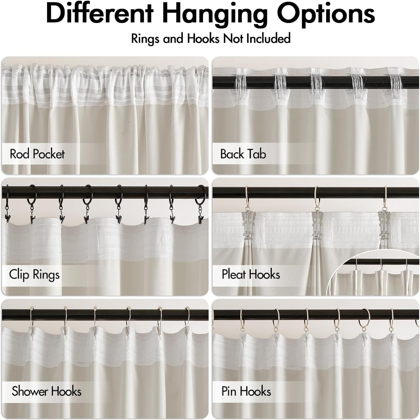 MIULEE Ivory White Velvet Curtains 90 inches Long 2 Panels - Luxury Pinch Pleated Room Darkening Window Drapes for Bedroom Living Room Thermal Insulated Super Soft, Back Tab Rod Pocket Elegant Decor