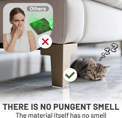 40 PCS Non Slip Furniture Pads, Phixbear Anti Vibration Pads, Reusable Multifunctional Self-Adhesive Silicone Pad, Shockproof and Silent, for Anti-Slip on Tables, Sofas, Beds, and Floor Protection