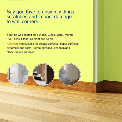 Baby Proofing 16.4ft Long (1.58" Wide) Corner Protector Baby Corner Guards Furniture Corner & Edge Safety Bumpers Clear Baby Proofing Bumper Cushion for Table Furniture Sharp Corners